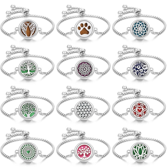 Bracelet Stainless Steel Perfume Locket